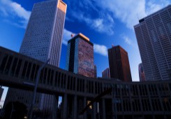 Nishi-shinjuku skyscraper group